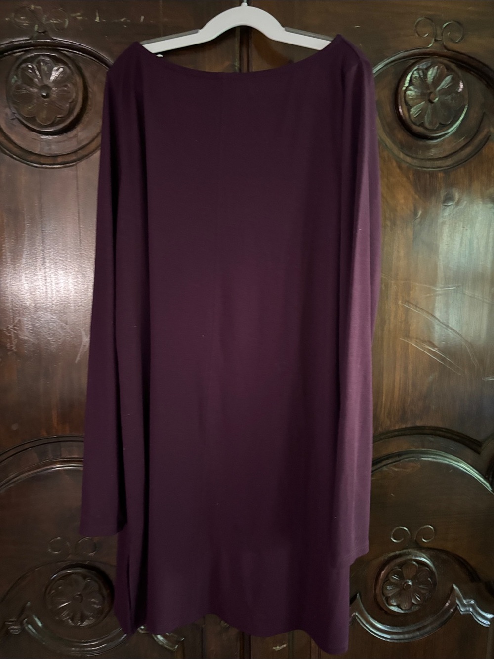 Eileen Fisher Deep Plum Tunic